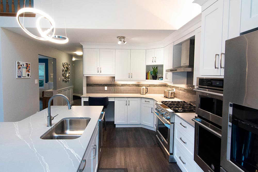 Kitchen renos are an excellent ROI.